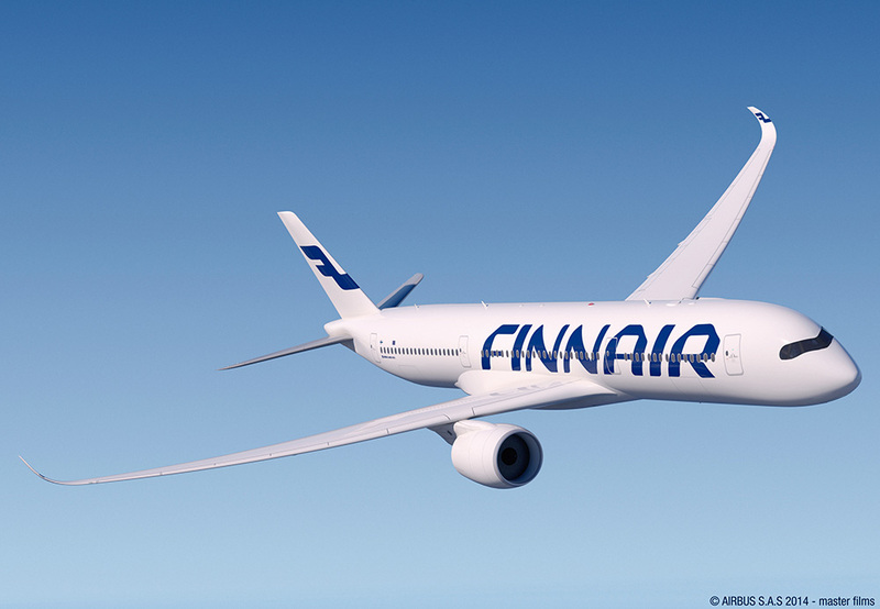 Finnair A350 airborne