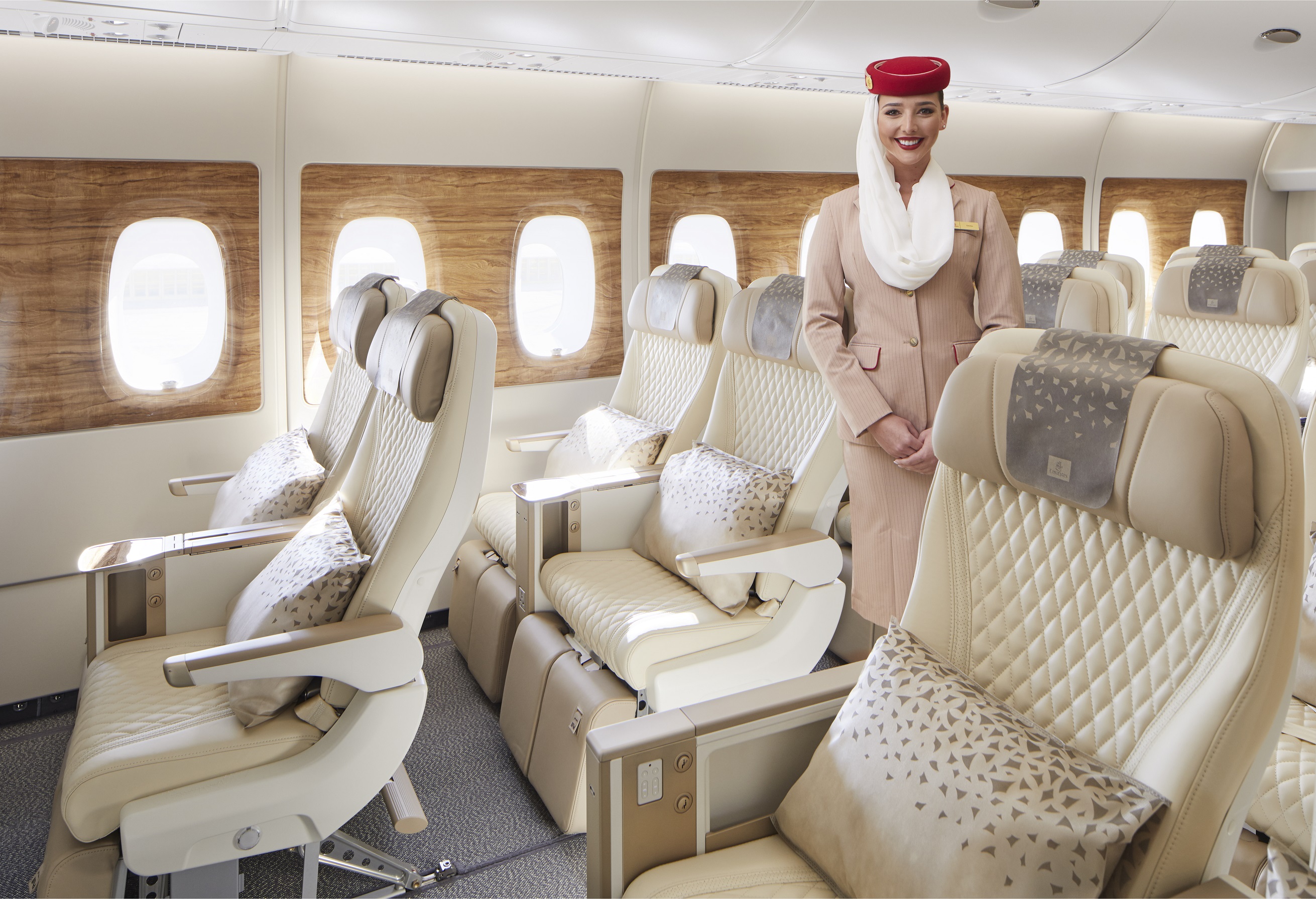 Emirates Premium Economy kabine (foto: Emirates)